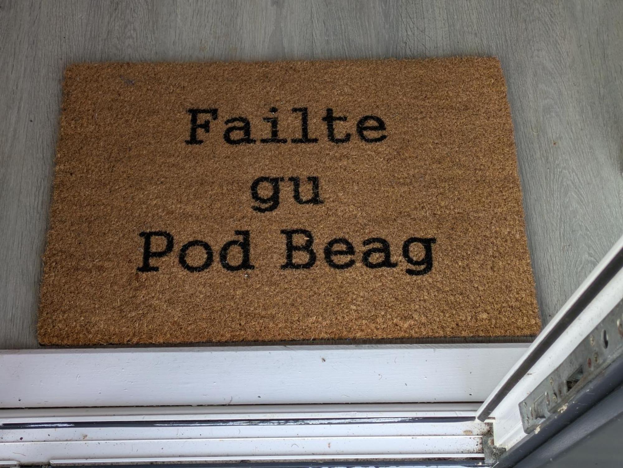 Glamping Pod For 2 Pod Beag Na Haun Eriskay Villa Exterior foto